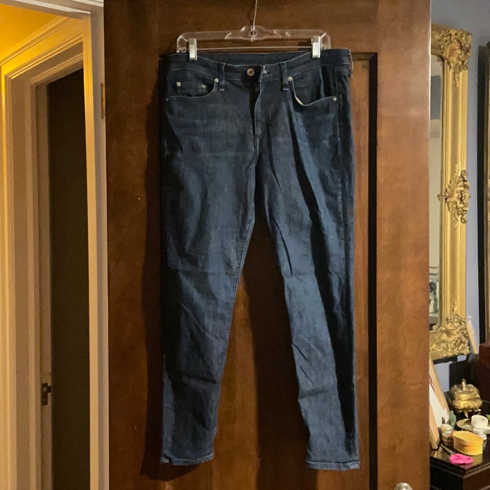 EUC rag & bone Cate mid-rise ankle skinny jeans in “Carmen”